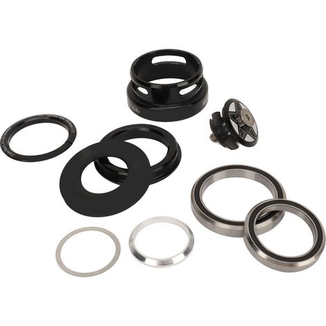 Jeu de direction pour fourche de vélo, cuvettes en alliage d'aluminium, pour cadre à pivot droit de 49,7 mm (1/5)