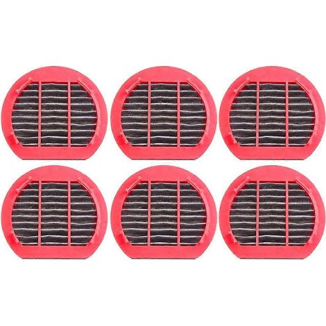 6 Pcs Poignée Aspirateur Hepa Filtre Pour Delmar Vc25 Poignée Aspirateur Pièces Accessoires Filt (1/5)