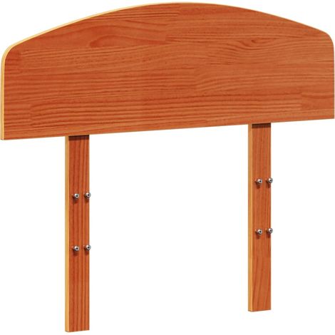 Maison Exclusive - Testiera Marrone Cera 100 cm in Legno Massello di Pino (1/5)