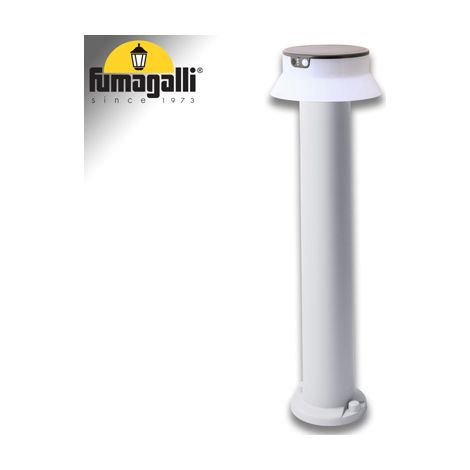 FELICE 800 BIANCO SOLAR LED Ø150 PIR CCT SET RIFL. OPALE - 73 cm