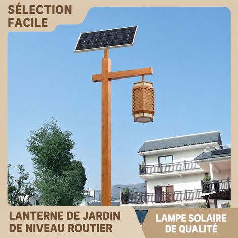 Lampadaire de jardin solaire LED MT6000 haute luminosité IP65 mt6000 6 kg – Livraison gratuite (1/5)