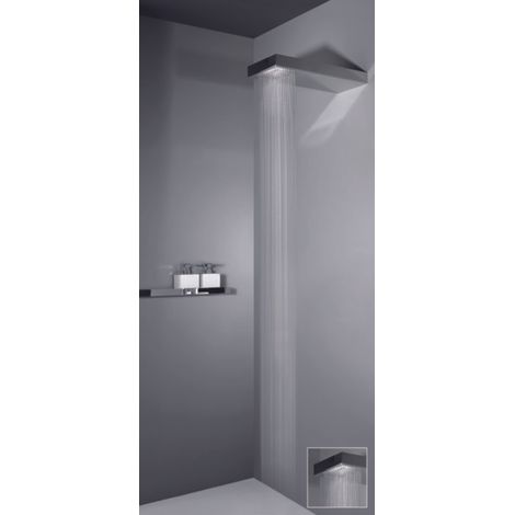 Gessi Segni, Kopfbrause Rettangolo für Wand-Montage, 32864238 (1/2)