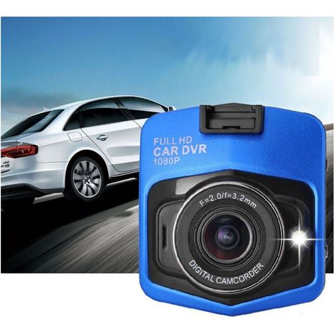 Mini Caméra Dvr Enregistreur Vidéo De Voiture Moniteur Lcd Hd 2.4 Vidéo Led Dashcam