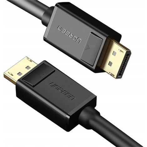 Cable DisplayPort a DisplayPort UGREEN DP102, 4K, 3D, 1 m (negro)