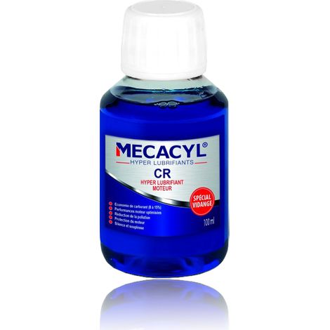 CR Hyper lubrifiant 4 temps 100ml – Économie de carburant 8 à 15% – Réduction de l'usure moteur – Performance améliorée – Mecacyl