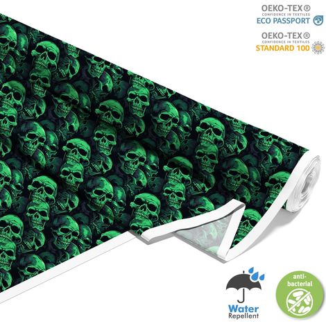 TESSUTI DECORATIVI PER ESTERNI OXFORD - Motivo Teschio I DX4070 (1/5)