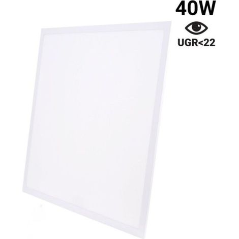 Panneau encastré Backlit à LED 60x60cm - 40W - 100lm/W -