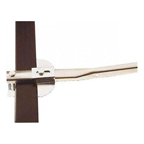 COPPIA STENDIBIANCHIERIA DA BALCONE C/STAFFE ANTIPIEGAMENTO