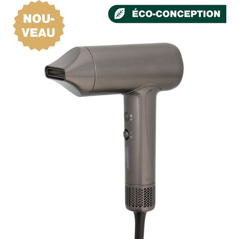 JVD - Sèche-cheveux Auva Aluminium 1400W - Matériel professionnel