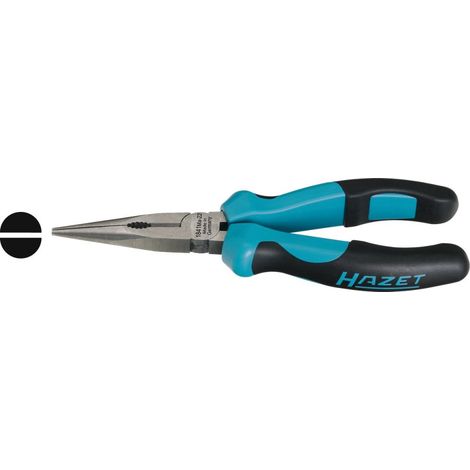 Alicates de punta Hazet 1841ma-33 205 mm filo endurecido ergonómico