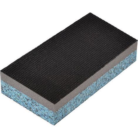 Bloque de lijado adhesivo L125xW70mm duro / blando