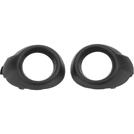 Juego de dos embellecedores negros para los aros de los faros antiniebla delanteros, repuesto 1703890 para FORD FOCUS MK3 2011 – 2014. (1/5)