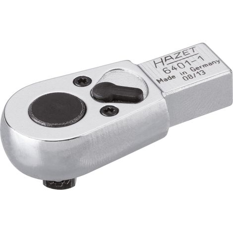 Attache mâle à cliquet réversible 6401-1 ∙ Carré femelle 9 x 12 mm ∙ Carré massif 6,3 mm (1/4 pouce) HAZET (1/3)