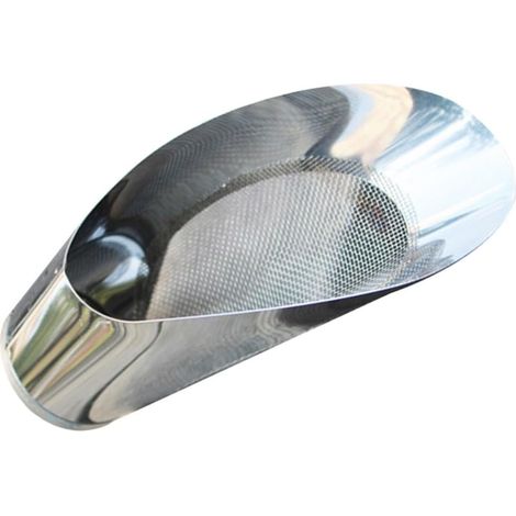 Pelle Tamis en Acier Inoxydable pour Jardinage et Plantation, Outil à Main pour Bonsaï et Succulentes, Tamis à Terre Compact Moyen, Séparation Sol et Pierres, Accessoire