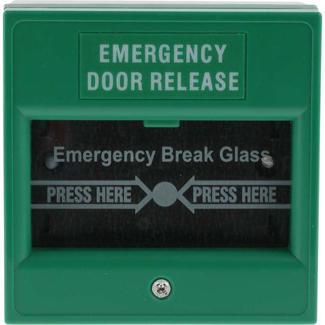 Boitier de déverrouillage issue de secours, RS PRO, Bris de verre ( Prix pour 1 ) (1/3)