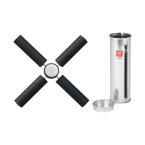 ZWILLING Specials Sottopentola Pieghevole, Acciaio Inossidabile, Argento, 22 cm (1/3)
