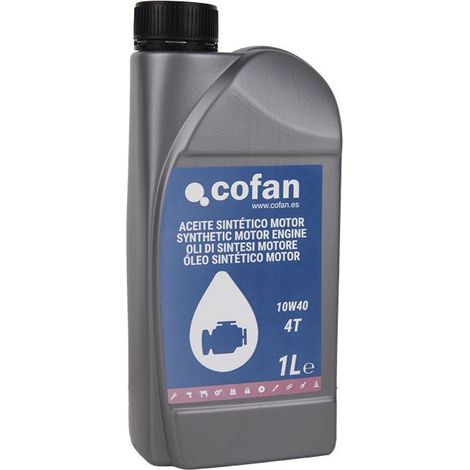 Aceite sintético 10W-40 para motor 1 L, alta resistencia y protección contra desgaste
