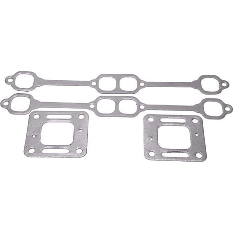 Jeffergarden Collecteur de joint d'échappement 5735 Remplacement en graphite pour moteurs Mercruiser 5.0 et 5.7 mi-19802002-DOU