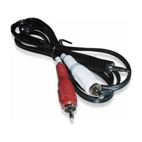Cordon Audio - Jack 3.5 Mm Vers Rcam - Pour Connectique Audio Professionnelle - 1 Pièce