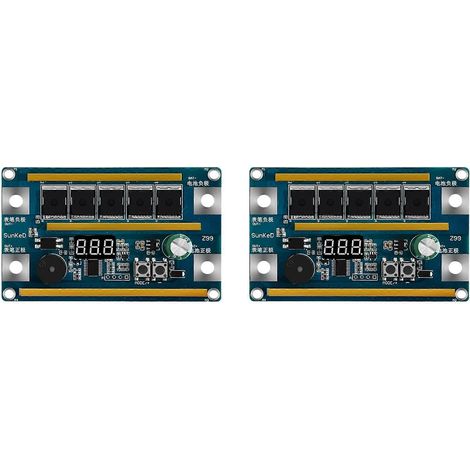 2 soudeuses par points 12 V, batterie lithium 18650, machine de soudage par points pour circuits imprimés, soudage portable (1/5)