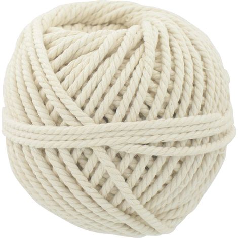 WEIZEN BAUMWOLLKORDEL 2,5 MM 100 G - CORDERIE TOURNONAISES - 20452501 CORDERIE TOURNONAISES