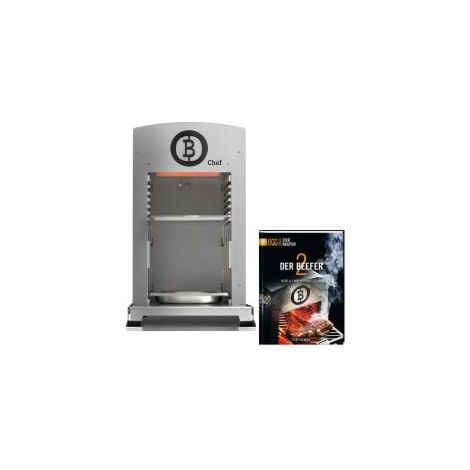 BEEFER One CHEF DE/AT 50 mbar Propan 800°C Oberhitzegrill mit Kochbuch "Der BEEFER 2" im Set - 1110025-Set2 (1/5)