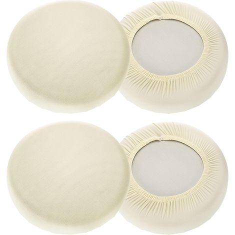Set mit 4 Barhockerbezügen, elastisches Polyester, 40–50 cm, waschbar und staubabweisend, für die Küchenbar (1/5)