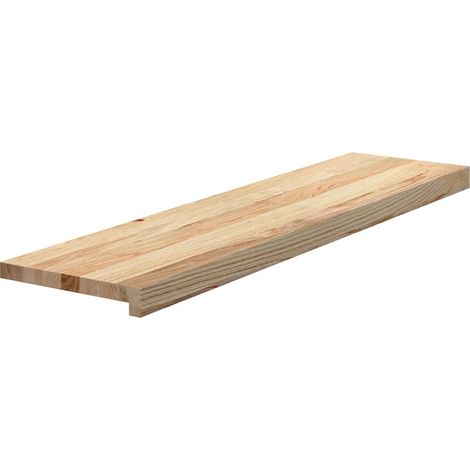 Peldaños escalera 2 uds sin tratar 100x30x2cm vidaXL (1/4)