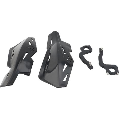 Protège-mains dirt bike universels robustes – Guidon moto 22mm noir, protection (1/5)