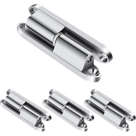 bisagras automáticas plegables para puertas de armarios, bisagras inoxidables para muebles, bisagras hidráulicas para puertas de armarios (8 cm), extraíbles. (1/4)
