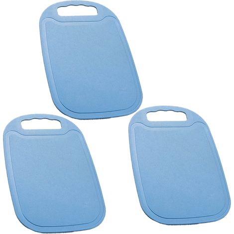 Planche à Découper Mini - En Paille De Blé - Anti-dérapante - Lavable Au Lave-vaisselle - Pour Fruits Fromage Biscuits - Lot De 3 (1/5)