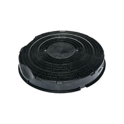 Filtre charbon rond type 30 235mm 220g (à l'unité) (46582-1990) (484000008609) Hotte 465827321422815496 WHIRLPOOL, BAUKNECHT, R (1/2)
