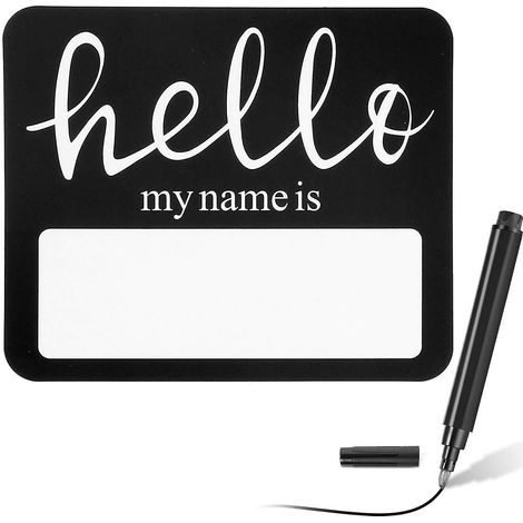 120 étiquettes autocollantes « Bonjour », « Mon nom est ». (1/4)