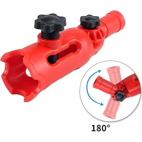 Support universel pour rouleau rotatif，outil de peinture manuel，rallonge pour rouleau à peinture，idéale pour les murs，les coins et les bords (1/5)