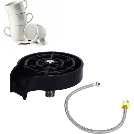 Nouveau type de lave-tasses à bouton-poussoir pour éviers de cuisine, bars d'hôtels et toilettes, avec tuyau flexible. (1/5)