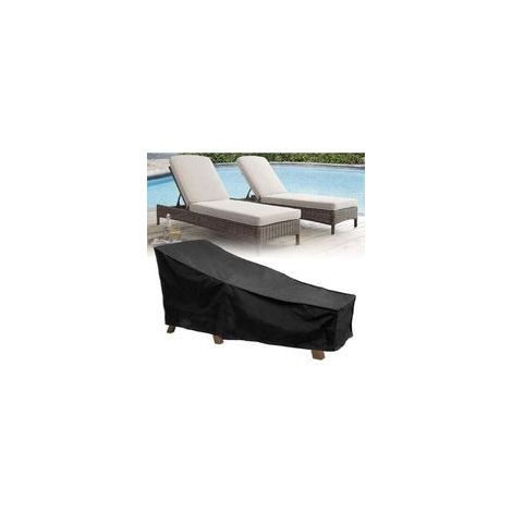 Telo protettivo impermeabile per lettini prendisole, tessuto Oxford 210D, dimensioni: 210 x 75 x 40 x 80 cm - Crezuo (1/4)