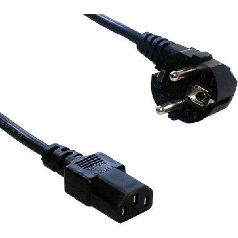 Cordon secteur MCL IEC (C13) / 2P+T 10 m