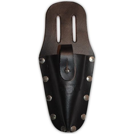 Portapinze in Cuoio Colore Nero 6 Pezzi Utilia