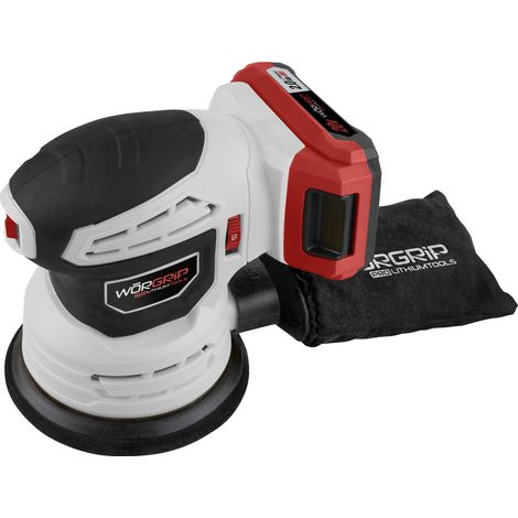 Ponceuse excentrique Worgrip pro lithium 125mm 20v (1/2)