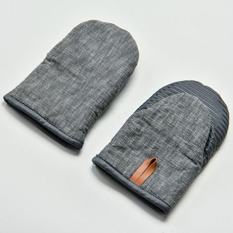 Gants de cuisine, lot de deux, mini gants résistants à la chaleur (1/4)