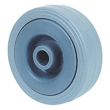 Roue de chariot Pleine Guitel Hervieu Ø 100mm, l. 26mm, Ø alésage 12mm, Alésage lisse, 60kg max ( Prix pour 1 )