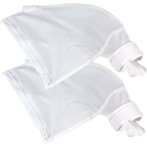 pair Lot de 2 Sacs de Rechange en Nylon à Fermeture Éclair pour Nettoyeur de Piscine Polaris 280 et 480 (1/4)