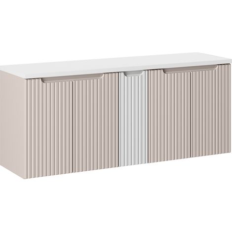 Mobile bagno senza lavabo Riva cachemire 140cm
