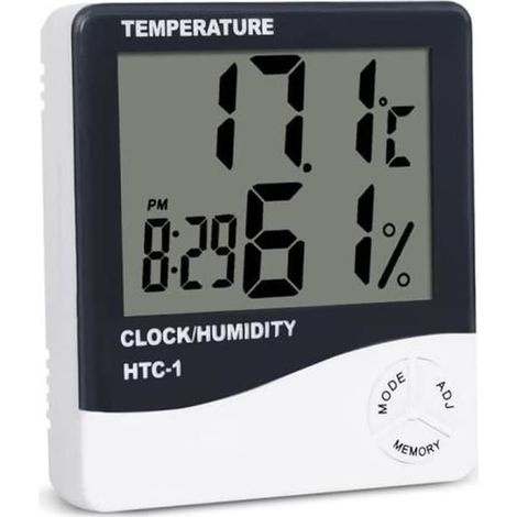 SABIR-Thermomètre/hygromètre numérique - température/humidité - max/min
