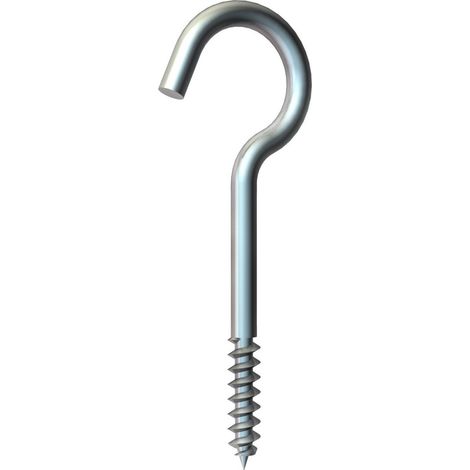 OBO Bettermann Gancio a soffitto con filetto per viti da legno 3,9x50mm acciaio zincato elettroliticamente, 3450058