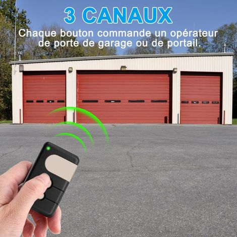 Telecommande Universelle Portailn , de Garage Compatible avec Chamberlain LiftMaster 84335EML 94335E 4335EML TX4UNIF pour MotorLift ML500 ML700 ML1000 (1/3)