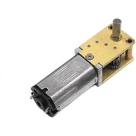N20 6V 34136RPM Winkel-Schneckengetriebe-Mikromotor, Gleichstrommotor für Robotik- und DIY-Projekte (1/5)