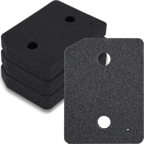 Lot de 4 filtres pour sèche-linge Miele T1 série 9164761 (1/5)