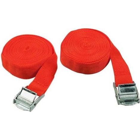 Correas sencillas Vigor Set Pz.2 con mordaza de 25 mm 2,5 m (1/2)