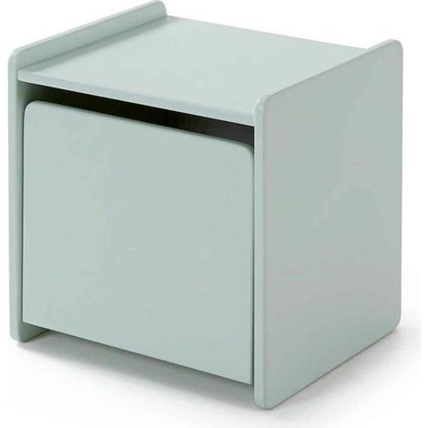 Table de Chevet Enfant "Kiddy" 40cm Vert Menthe (1/2)